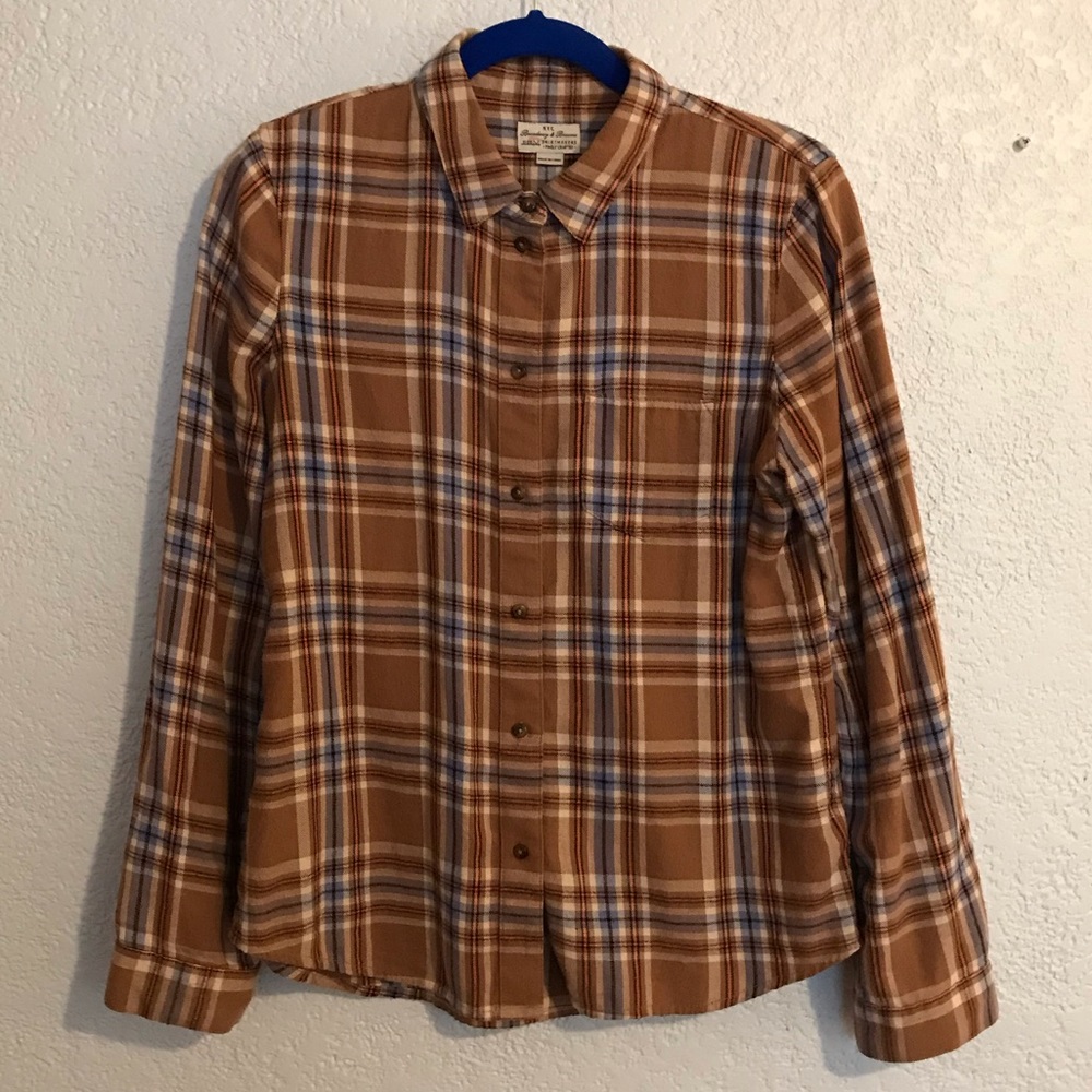 Madewell Broadway and Broome Flannel Button Down